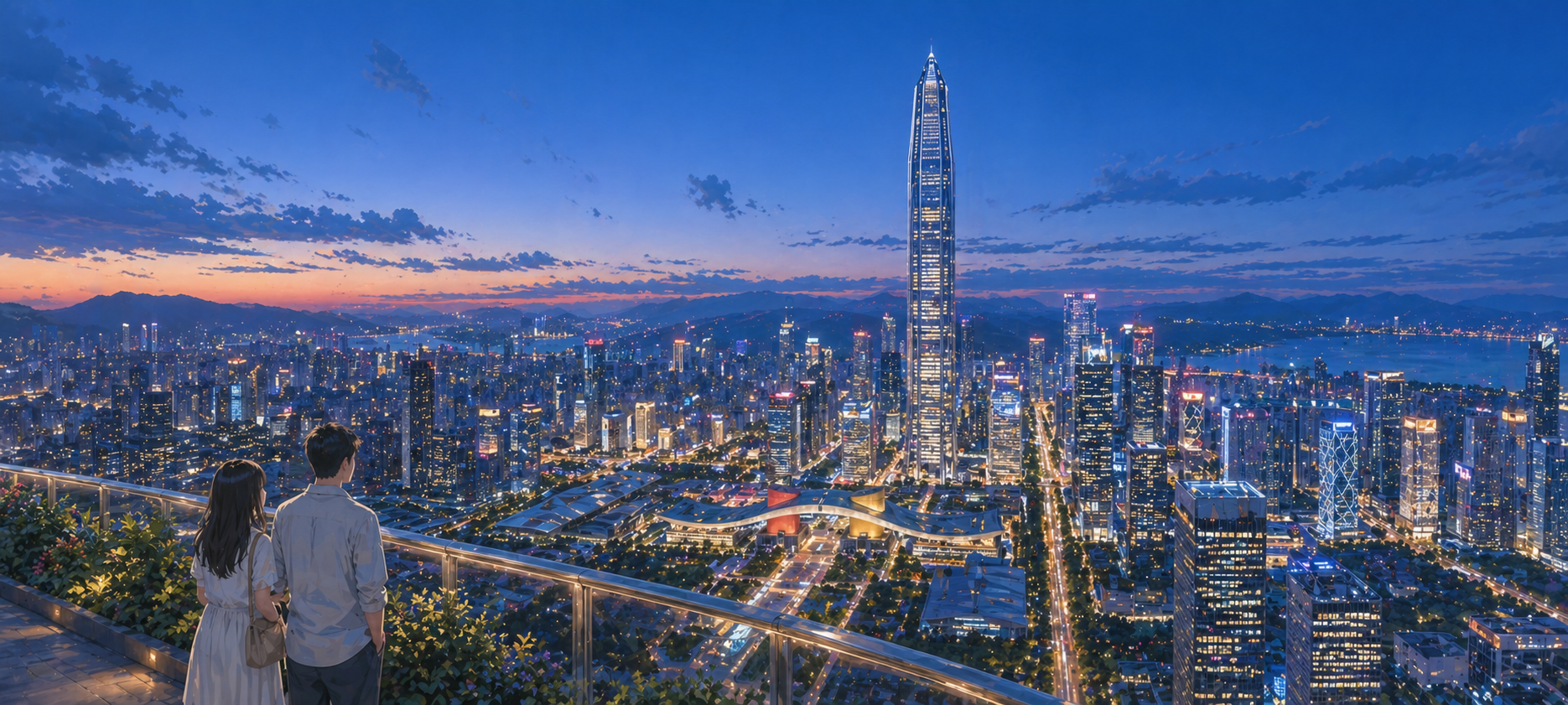 平安金融中心值得上去吗？深圳高空夜景怎么选