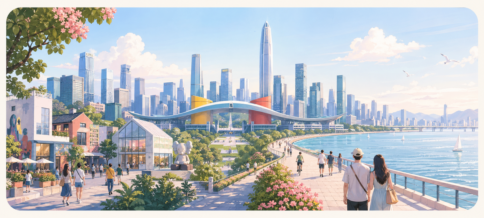 第一次来深圳，先去这几类地方