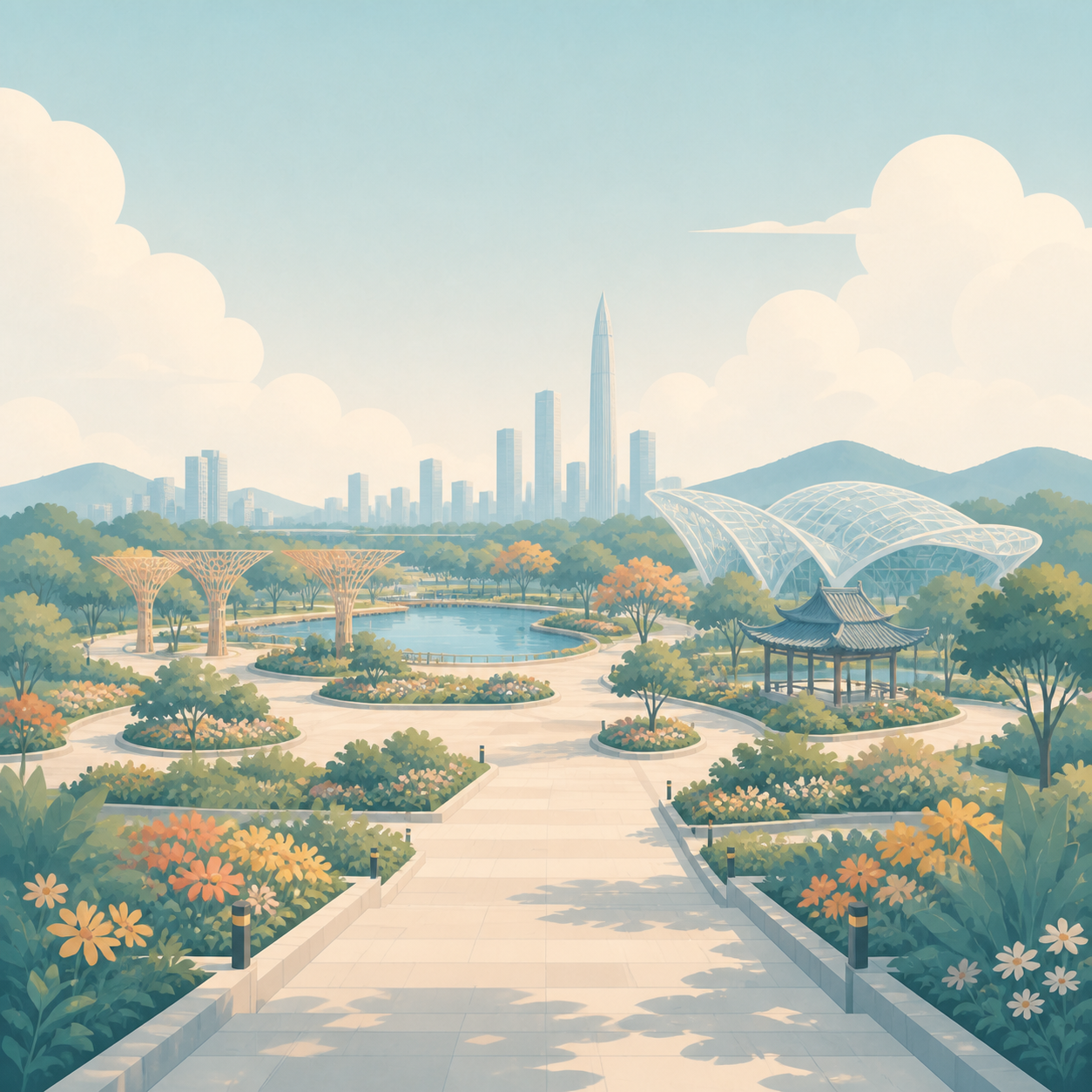 Shenzhen International Garden and Flower Expo Park