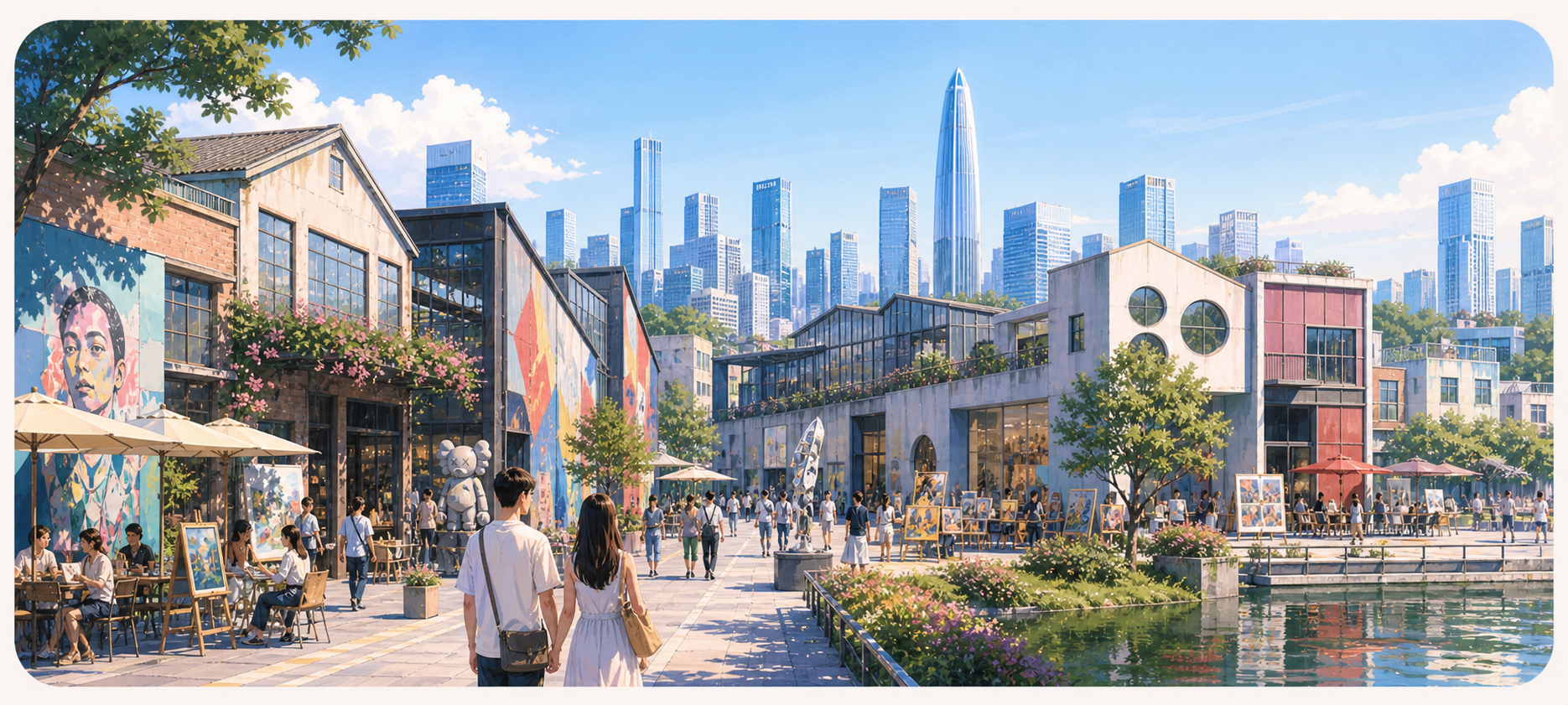深圳艺术设计路线：OCT创意园、大芬油画村和南海意库怎么选