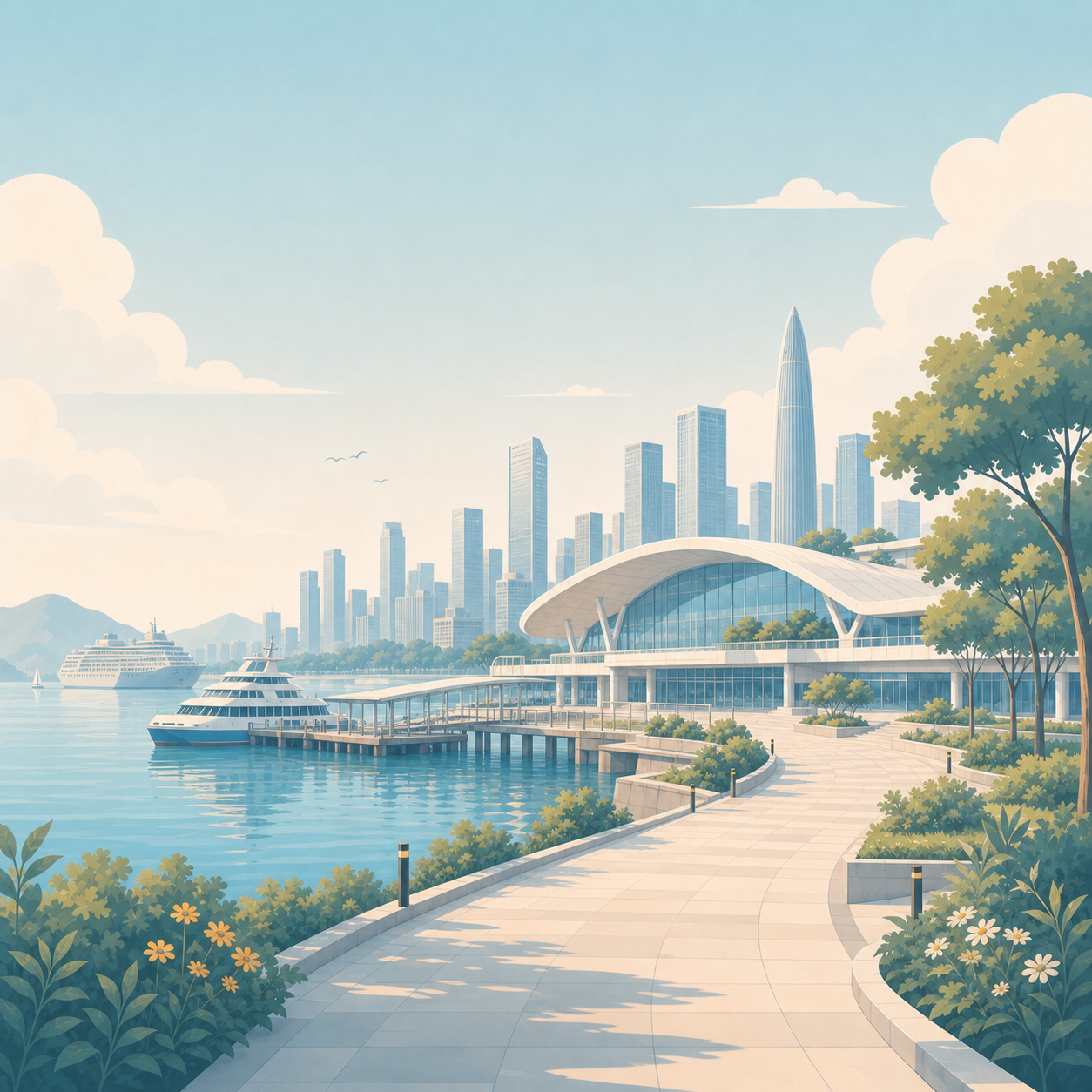 Shenzhen Shekou Cruise Home Port