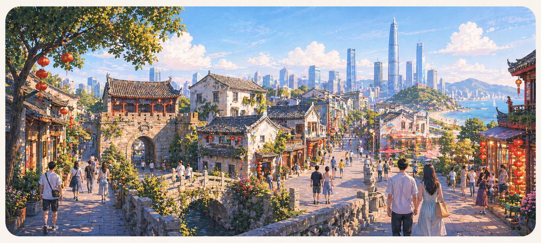 深圳古城老街怎么选？南头、大鹏、甘坑和东门