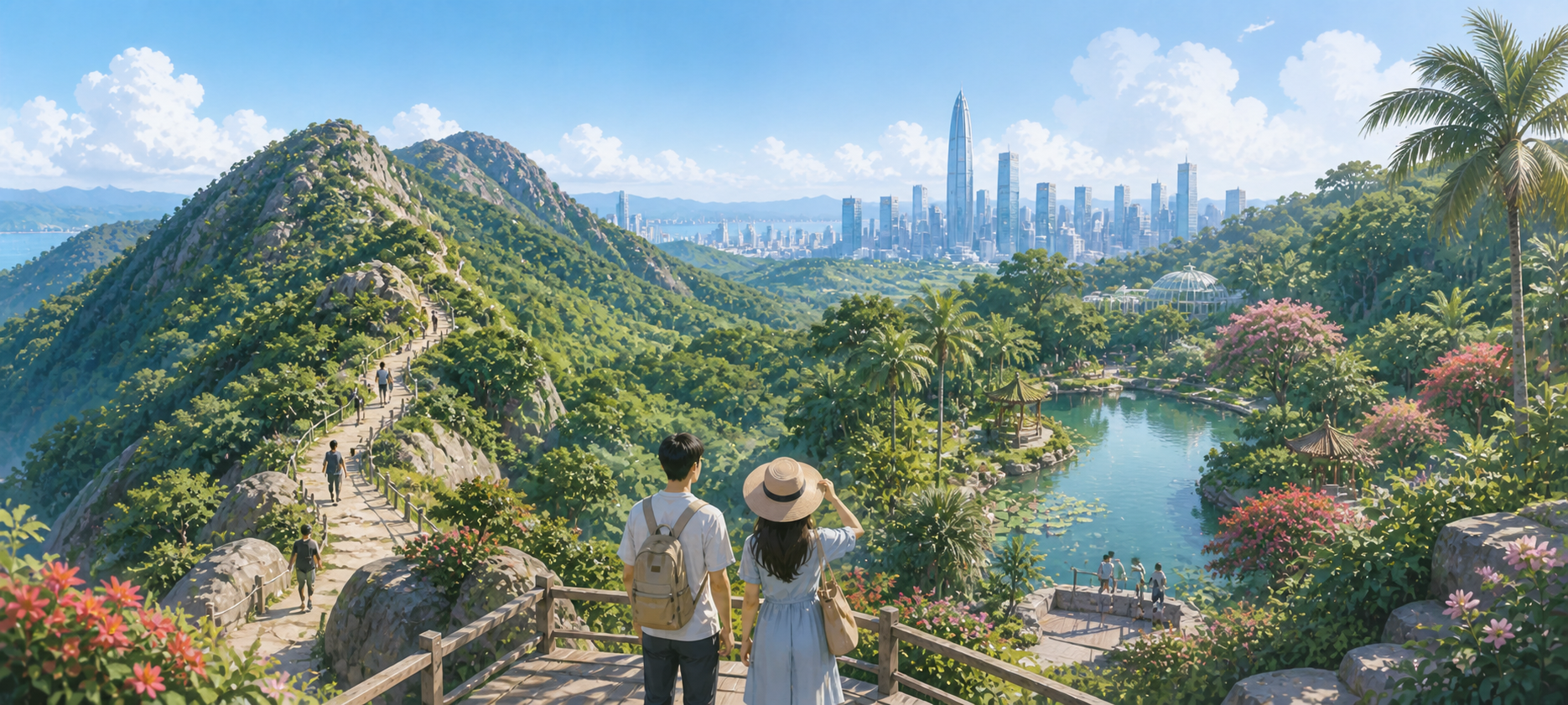 梧桐山和仙湖植物园怎么选？